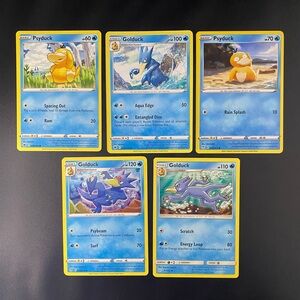 028/189 024/203 Psyduck 029/189 025/203 41/236 Golduck Pokemon Lot Fresh Pulls